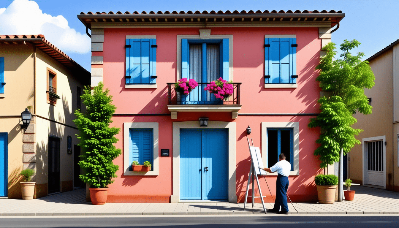 découvrez comment repeindre virtuellement votre façade pour lui redonner du charme et visualiser facilement le résultat avant de passer à l’action.